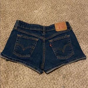 Levi’s Dark-wash Shorts